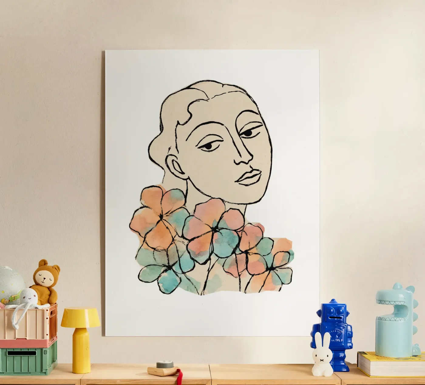 Tender Pause (Without Background) Acryl-Glas von treechild
