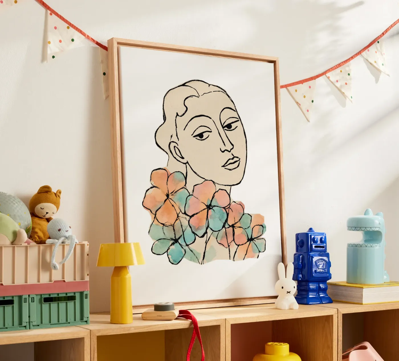 Tender Pause (Without Background) canvas van treechild