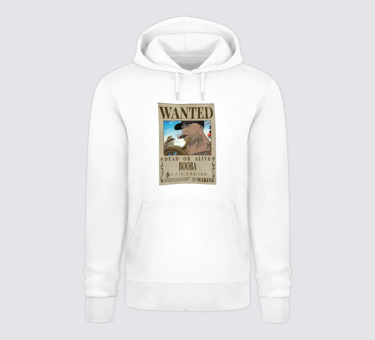 ricercato booba felpa con cappuccio da Collins Shop