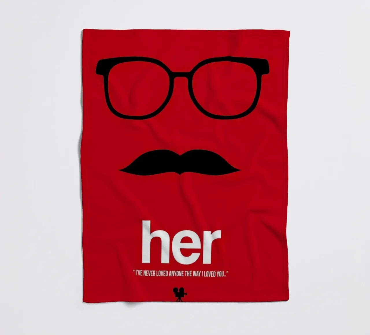 Her fleece blanket by Naxart