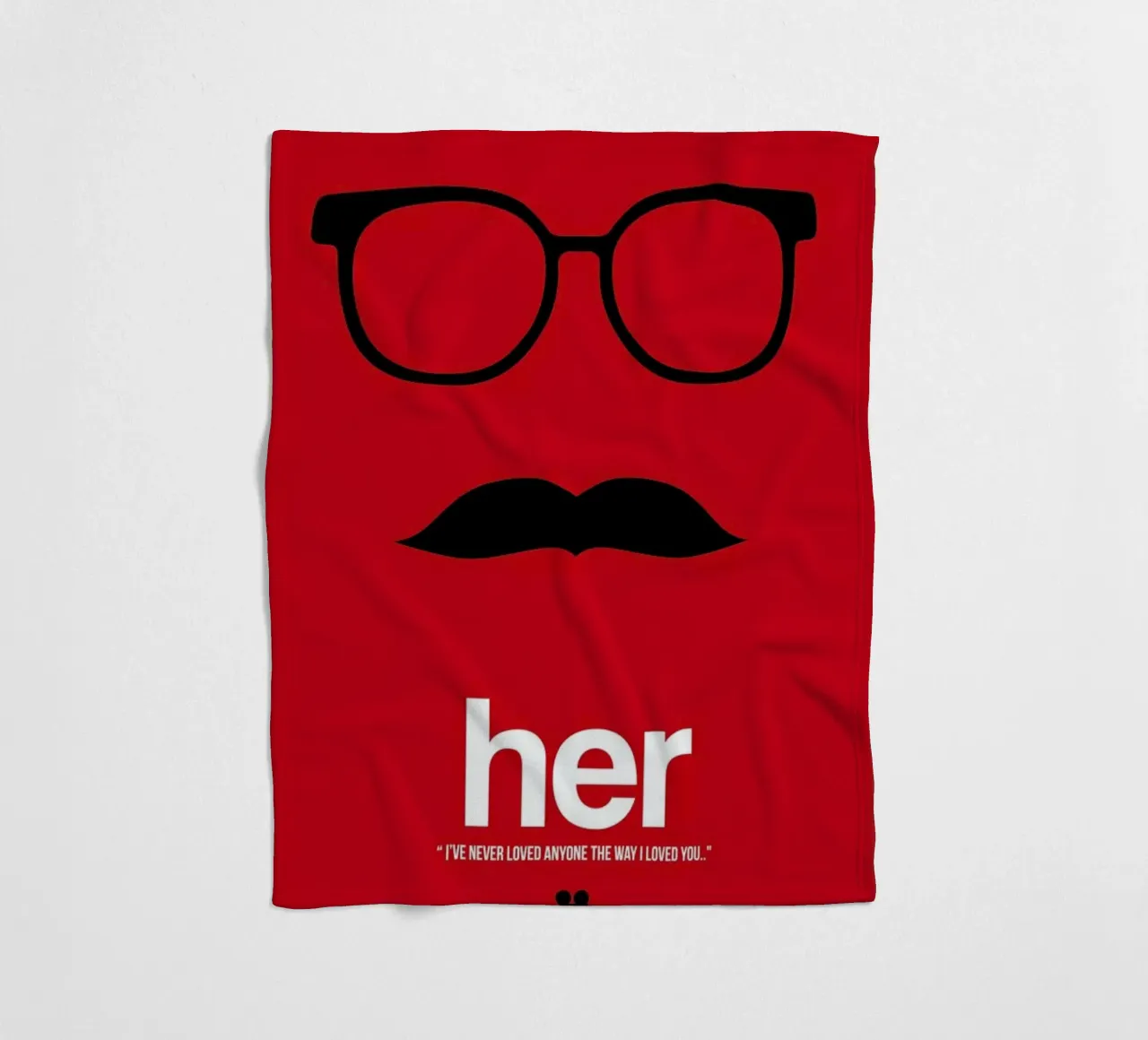 Her fleece blanket by Naxart