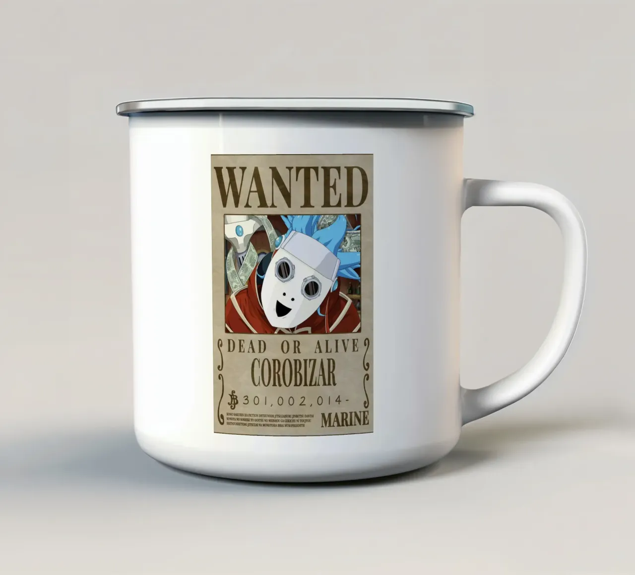 ricercato corobizar tazza in smalto da Collins Shop