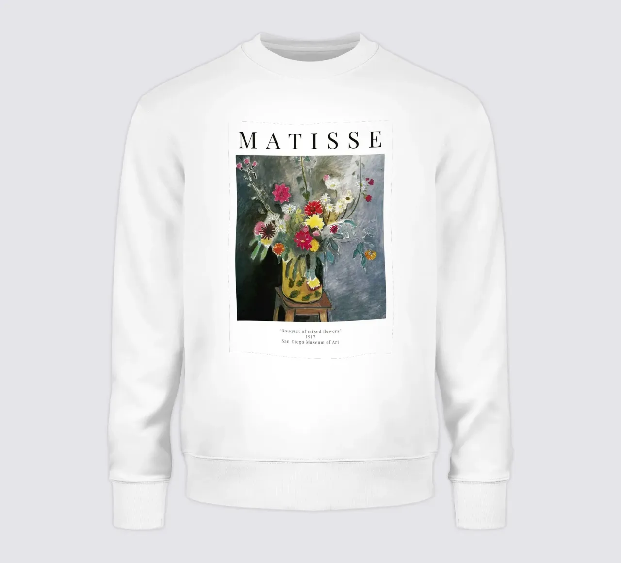 Henri Matisse - Bouquet di fiori misti - Mostra felpa da Perdana shop