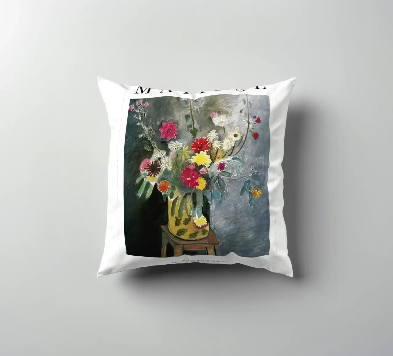 Henri Matisse - Bouquet di fiori misti - Mostra cuscino da Perdana shop
