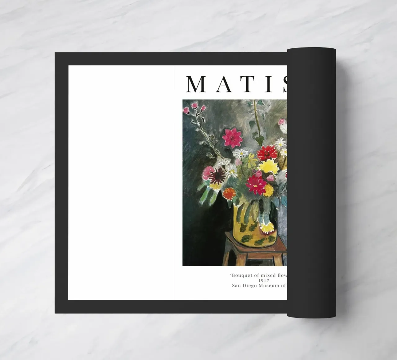 Henri Matisse - Bouquet di fiori misti - Mostra zerbino da Perdana shop
