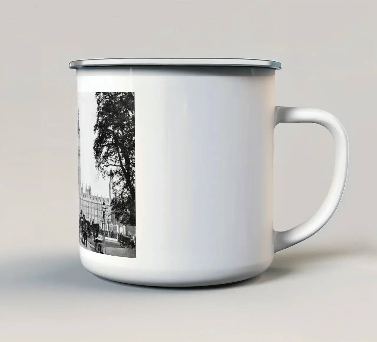 grande divieto tazza in smalto da phillipp veisenberg