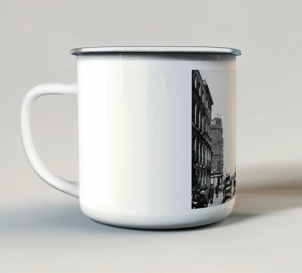 grande divieto tazza in smalto da phillipp veisenberg
