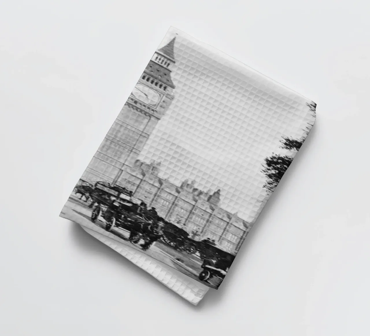 big ban tea towel by phillipp veisenberg