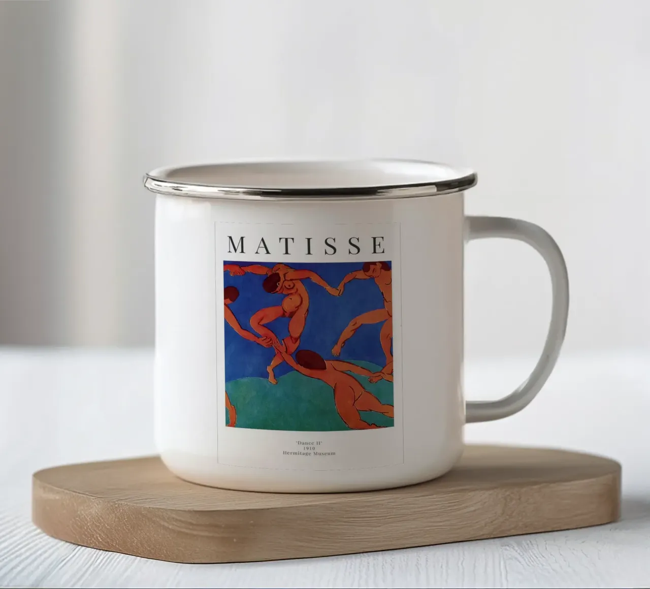 Henri Matisse - Danza II - Mostra tazza in smalto da Perdana shop