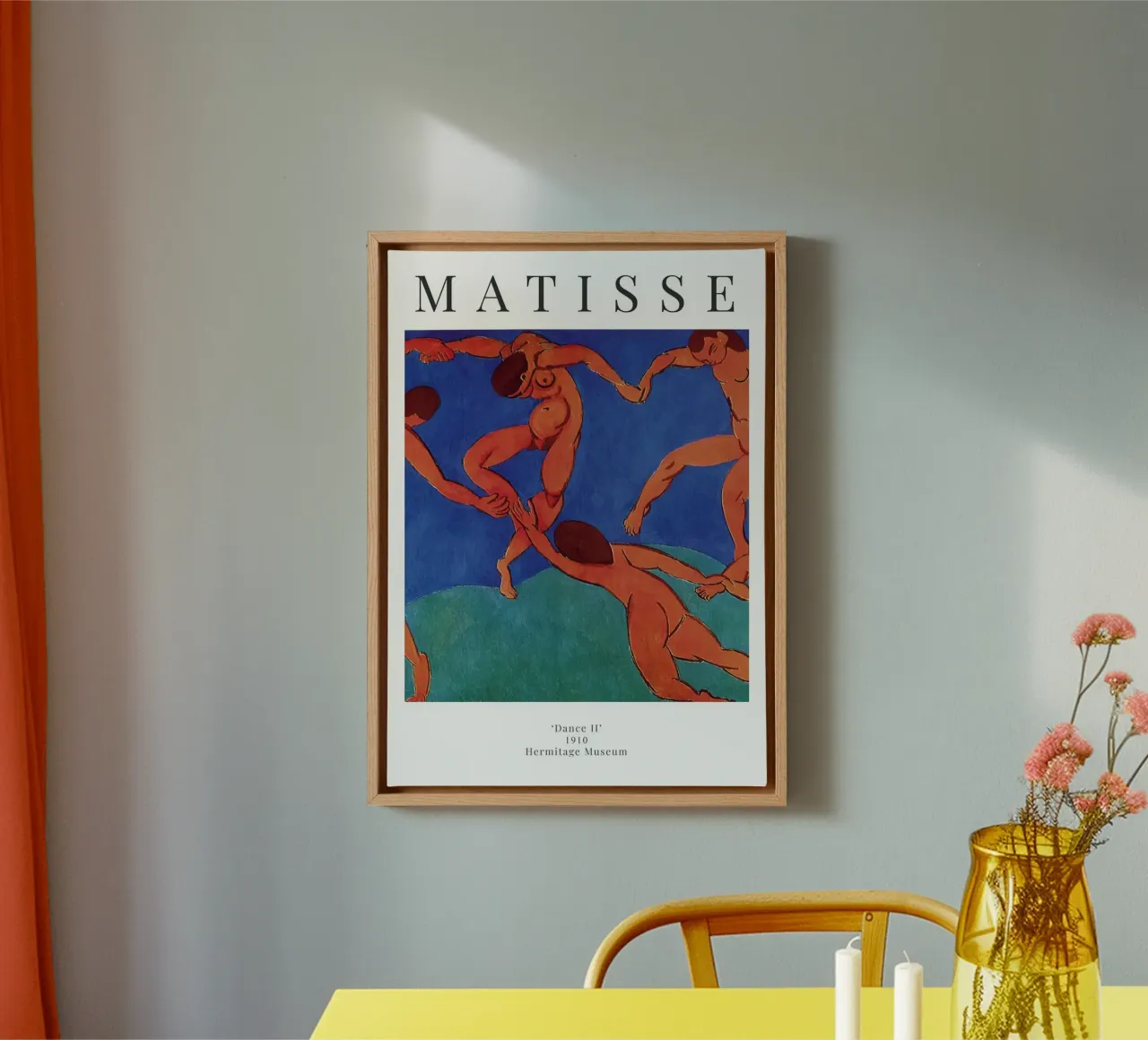 Henri Matisse - Dans II - Tentoonstelling canvas met Baklijst van Perdana shop
