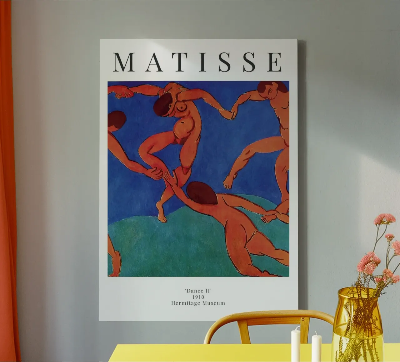 Henri Matisse - Dans II - Tentoonstelling canvas met Baklijst van Perdana shop