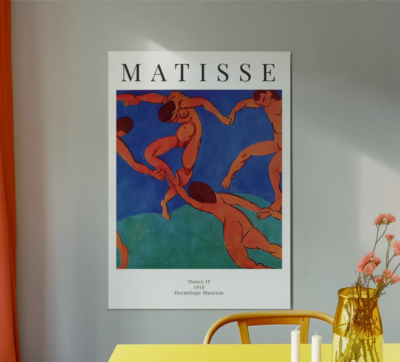 Henri Matisse - Danza II - Mostra poster con telaio in legno da Perdana shop