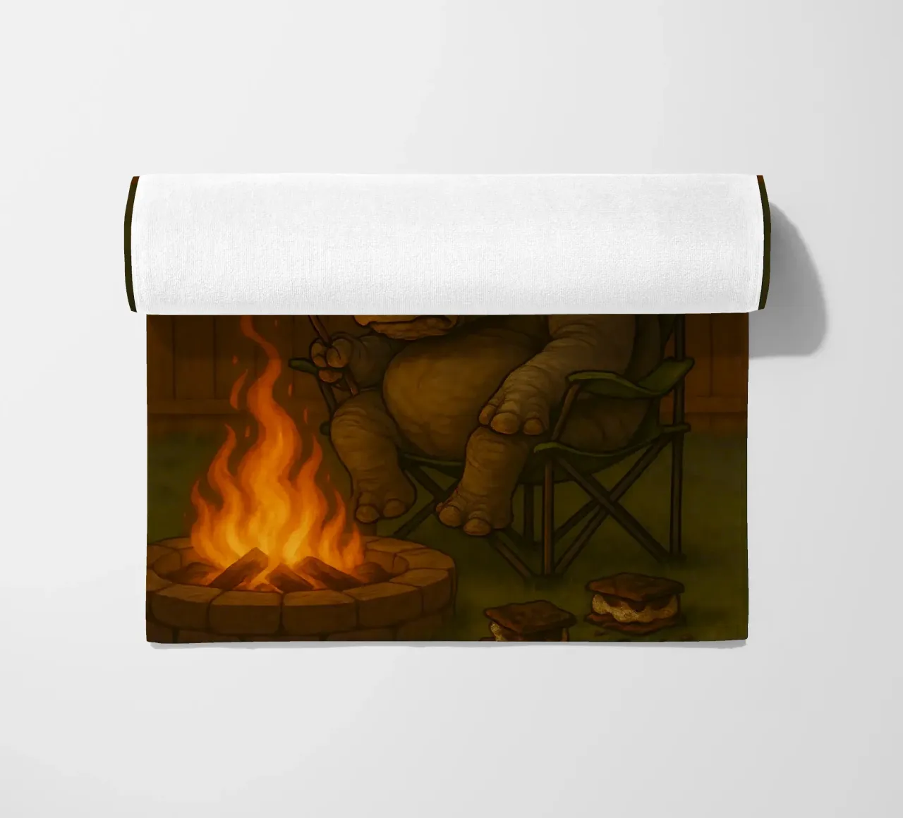 Funny Rhino Meme telo mare da Funny Humor Art