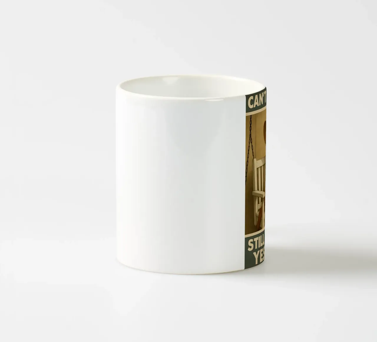 Funny Alpaca Meme tazza in ceramica da Funny Humor Art