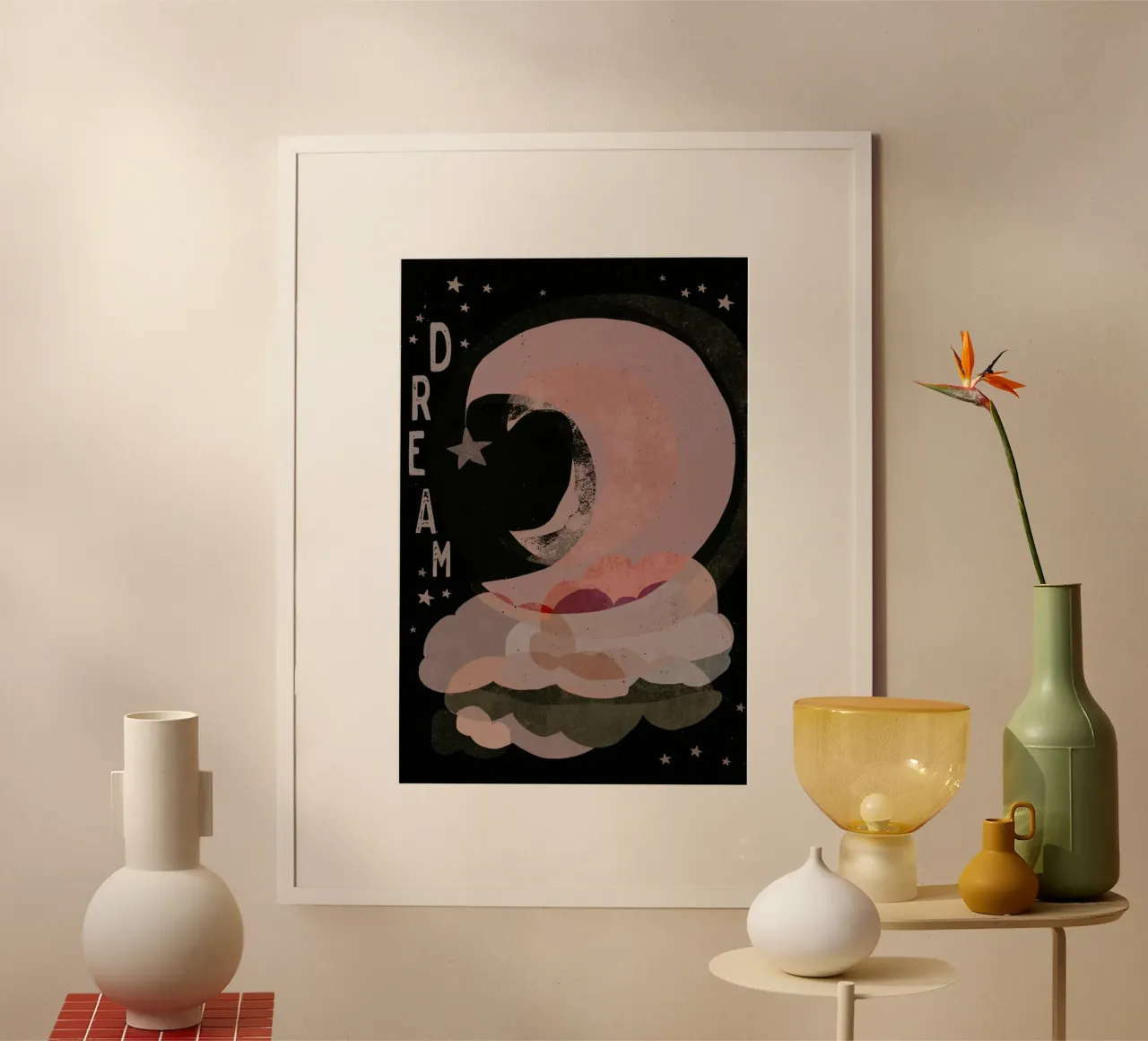 Dream poster avec cadre en plastique de treechild