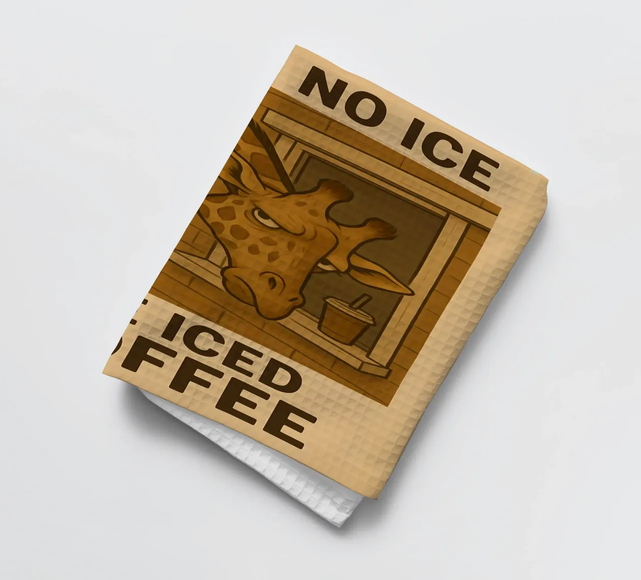 Funny Giraffe Meme canovaccio da cucina da Funny Humor Art