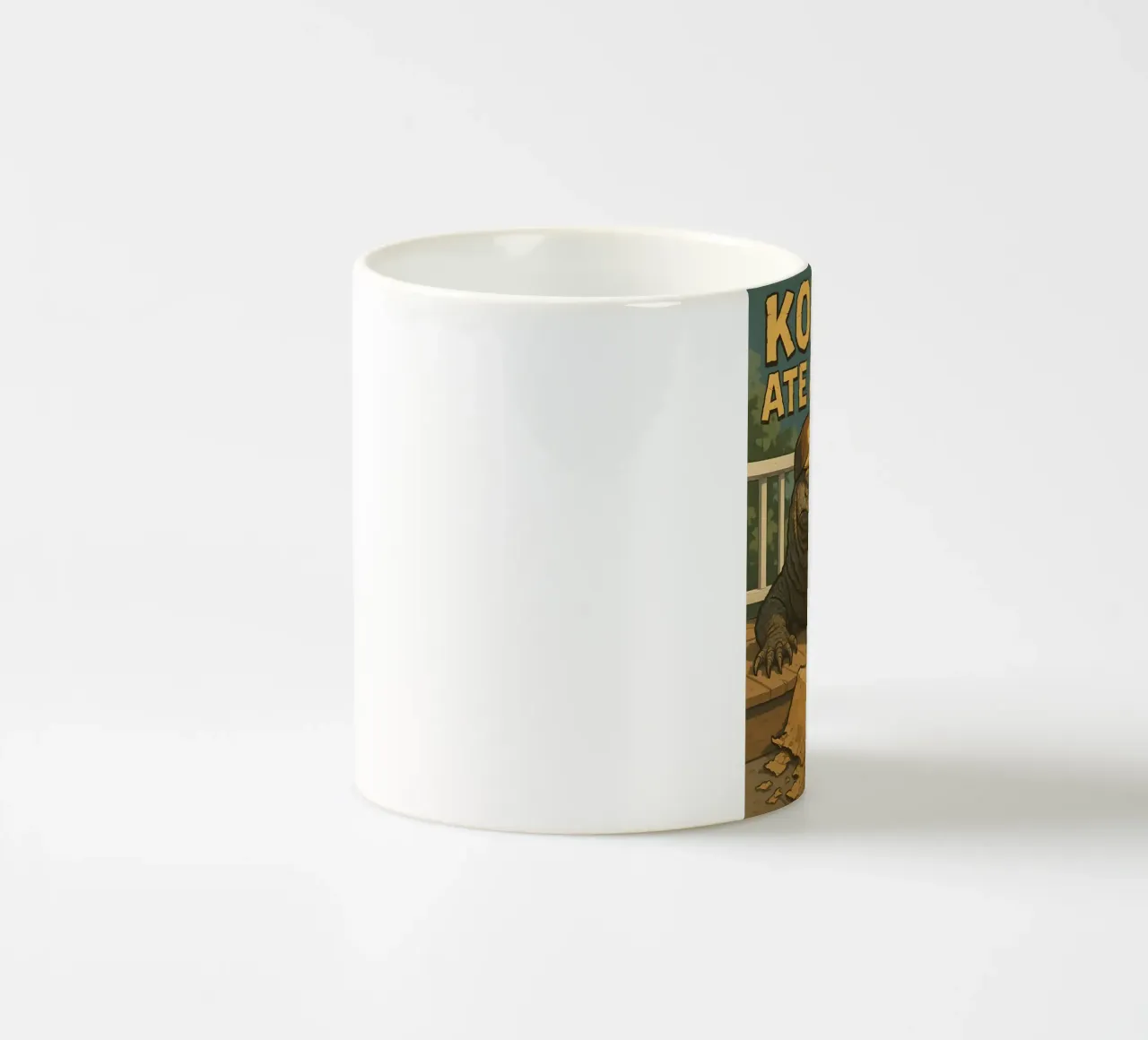 Funny Komodo Meme tazza in ceramica da Funny Humor Art