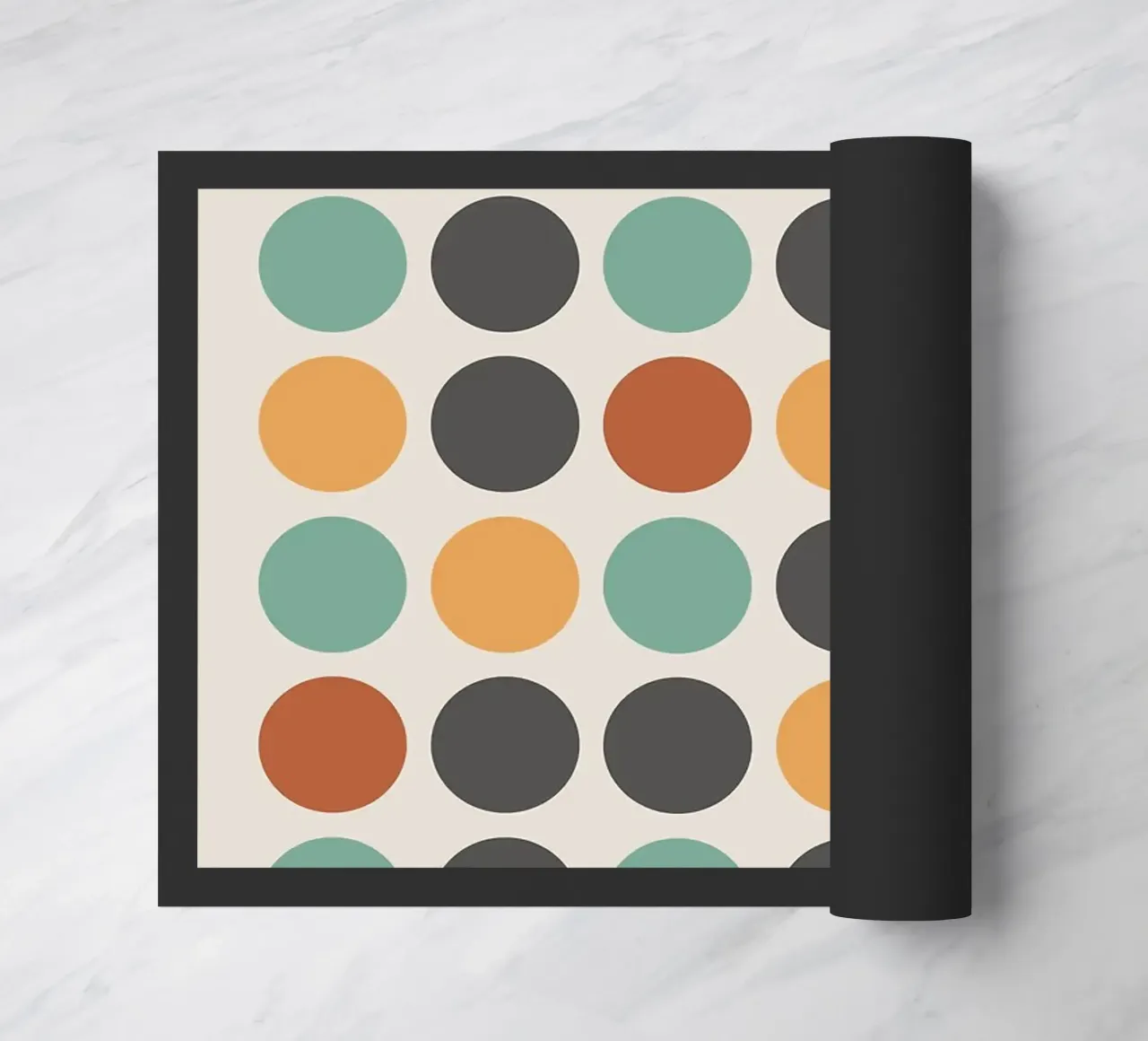 cerchi forme geometriche modello zerbino da Janine P McGuire