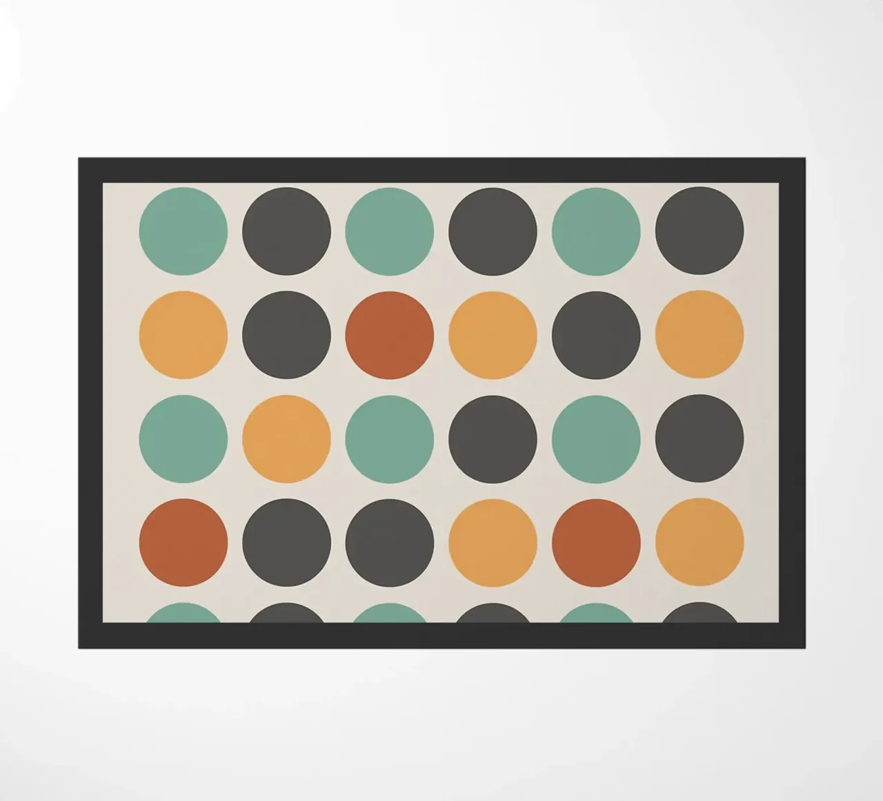 cerchi forme geometriche modello zerbino da Janine P McGuire