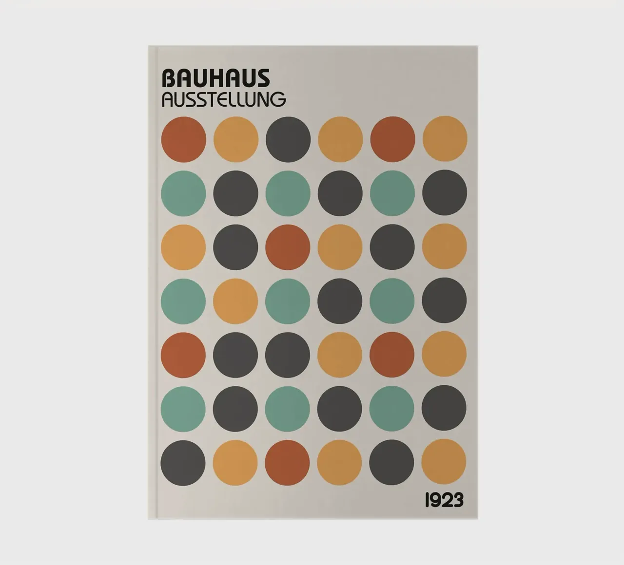 Kreise geometrische Formen Muster Notizbuch von Janine P McGuire