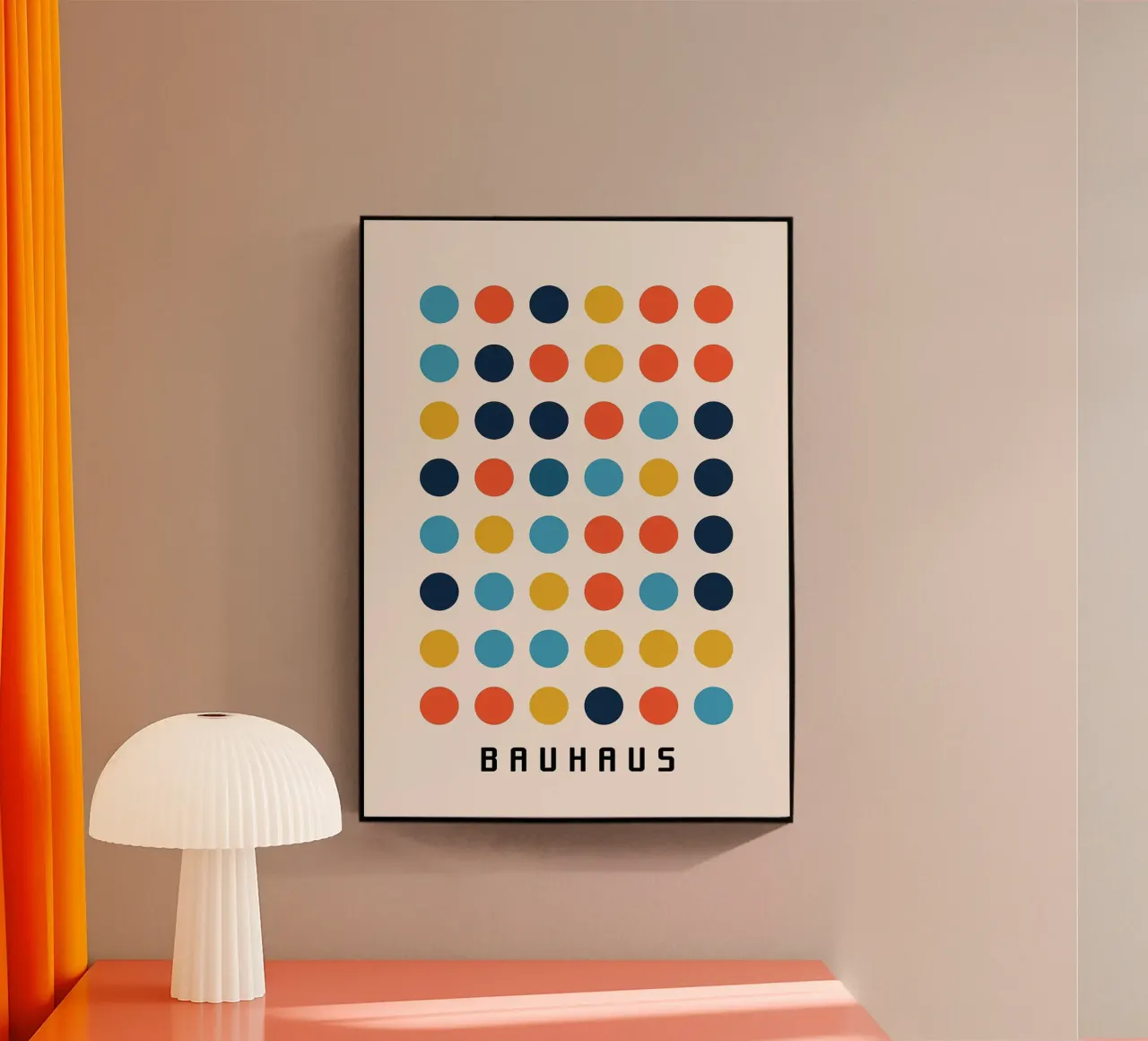 circles dots grid pattern plexiglass da Janine P McGuire