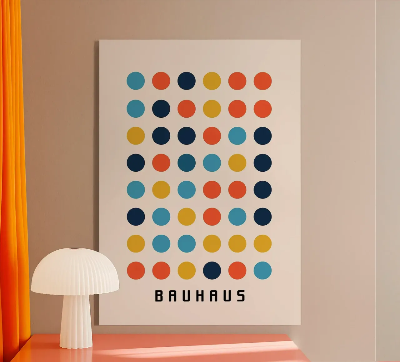 circles dots grid pattern plexiglass da Janine P McGuire