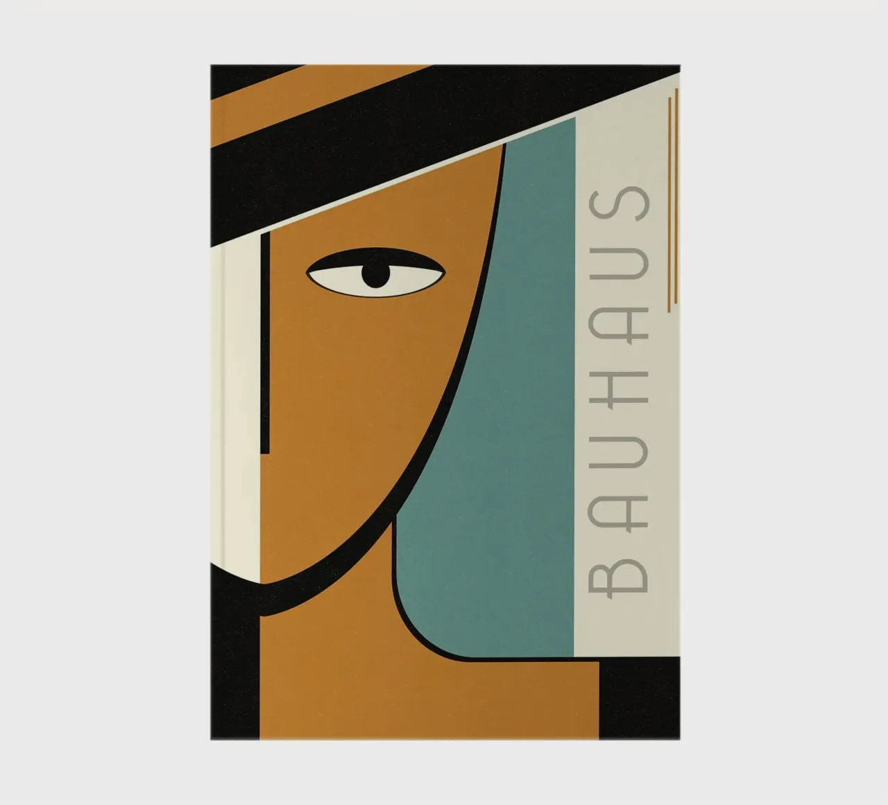 face eye geometric shapes notebook by Janine P McGuire