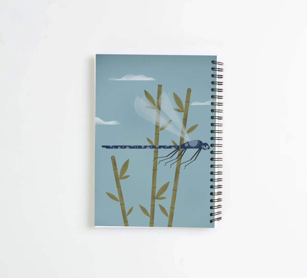 Les Petites Bestioles - Libellula in volo diario ad anelli da 2fevrierArtStudio