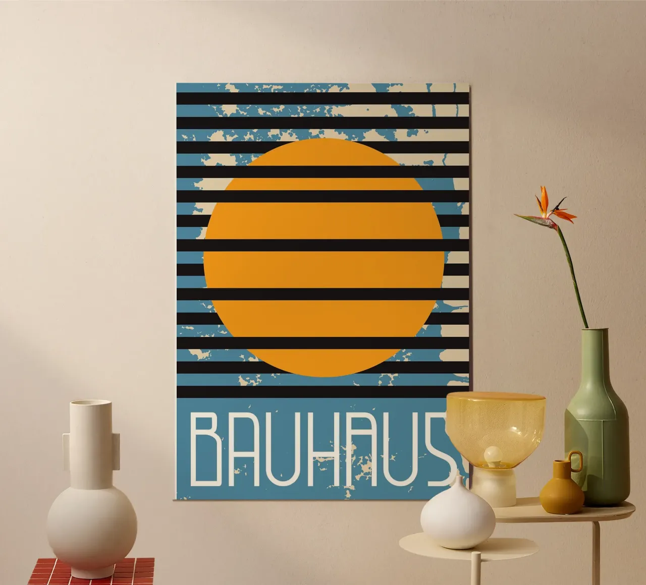 sun lines stripes silhouette forex plate by Purrfect Whiskers Art