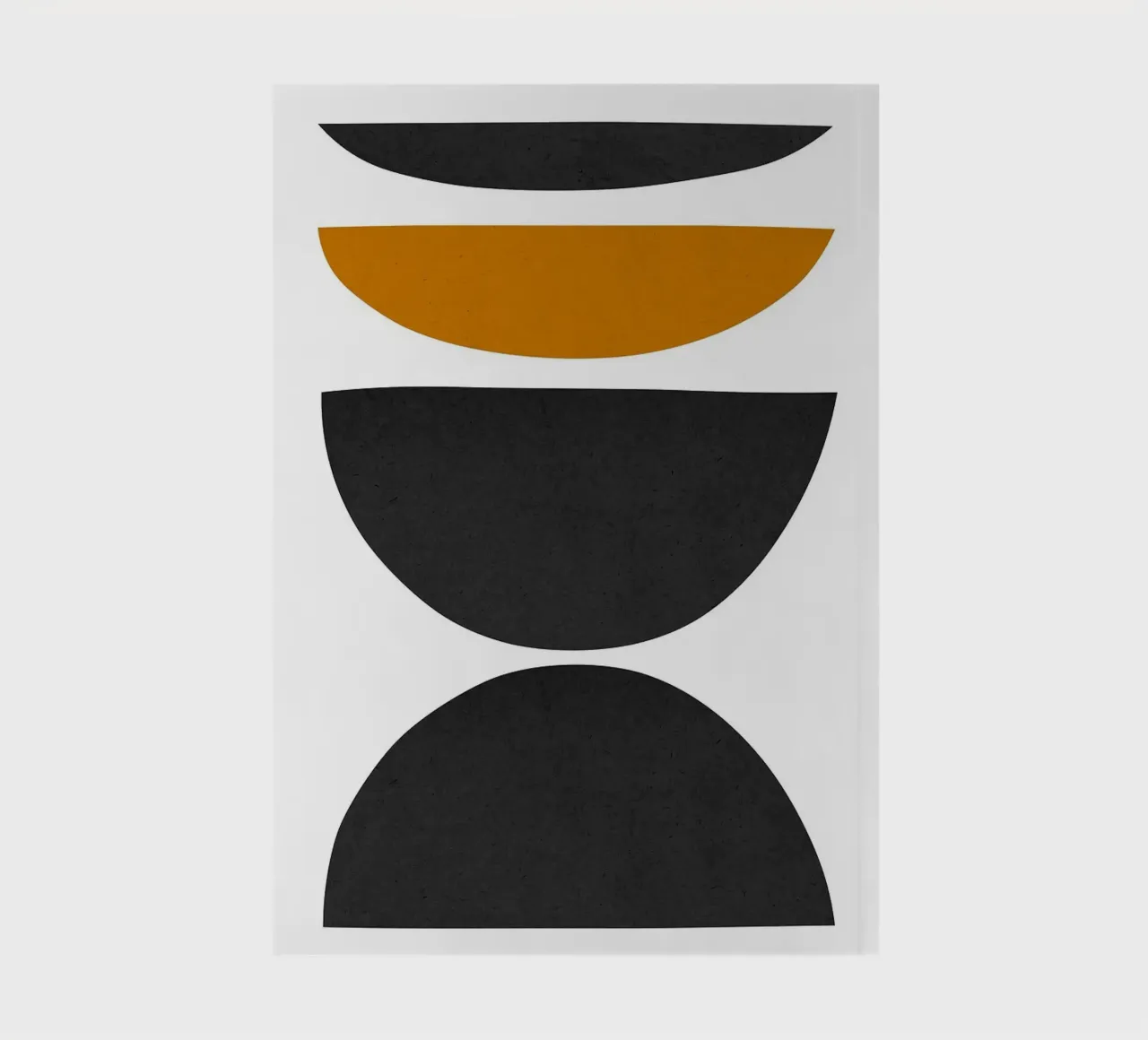 forme geometriche semicerchi diario da Purrfect Whiskers Art