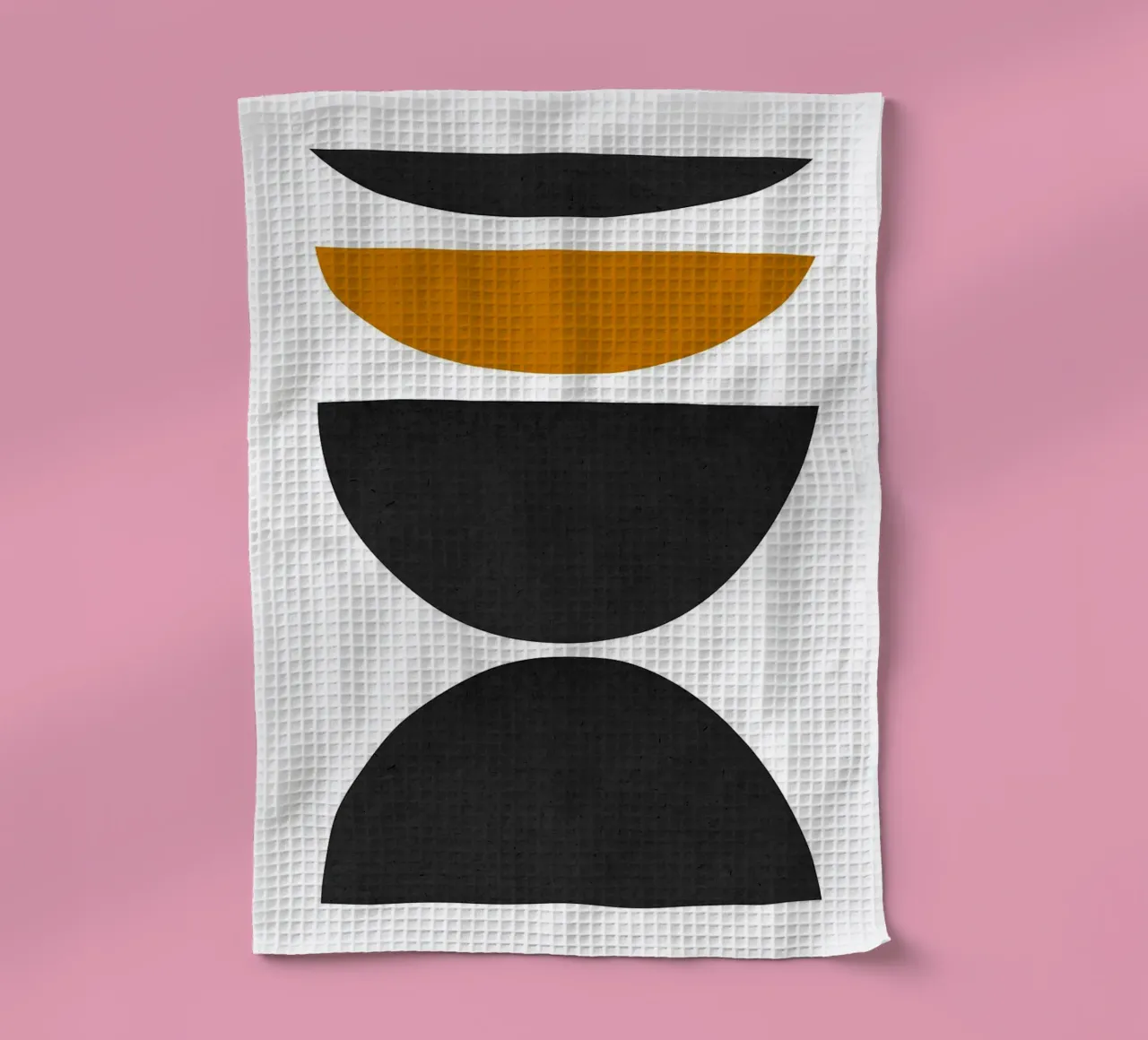 forme geometriche semicerchi canovaccio da cucina da Purrfect Whiskers Art