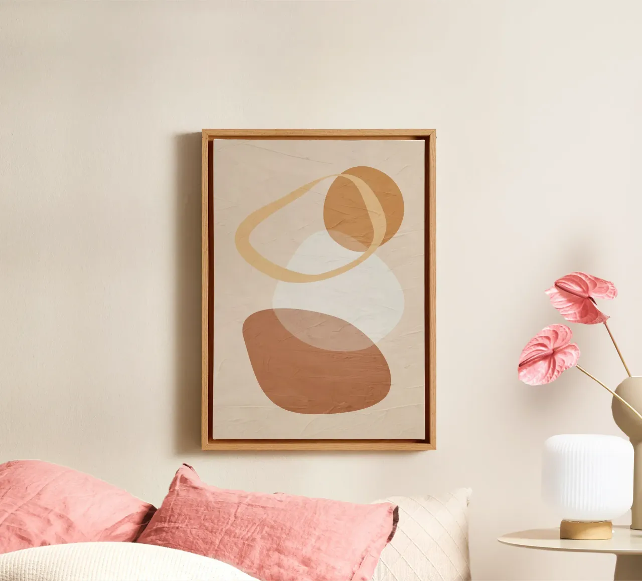 forme astratte forme geometriche tela da Purrfect Whiskers Art