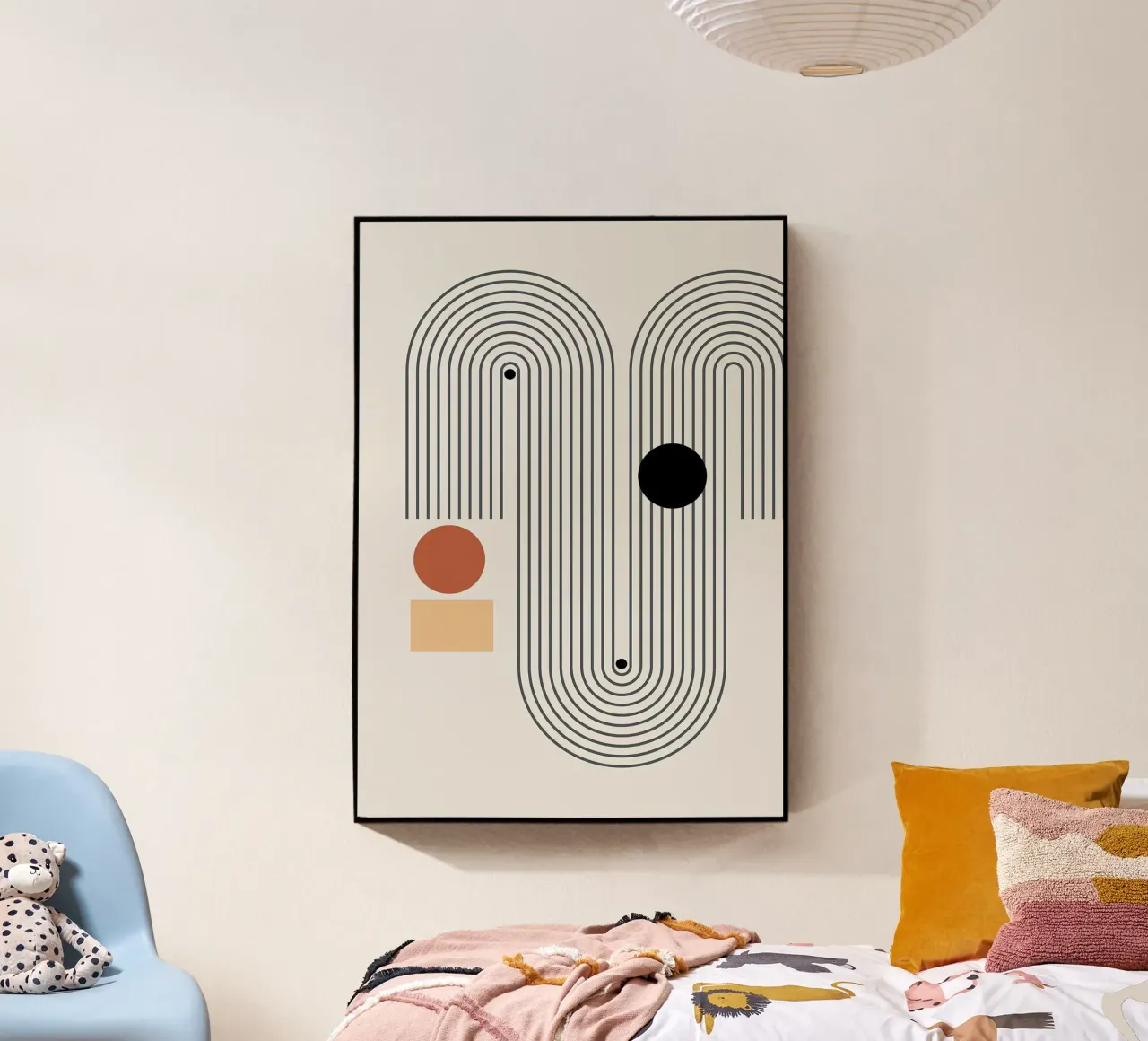 forme geometriche modelli di linee cerchi archi plexiglass da Purrfect Whiskers Art