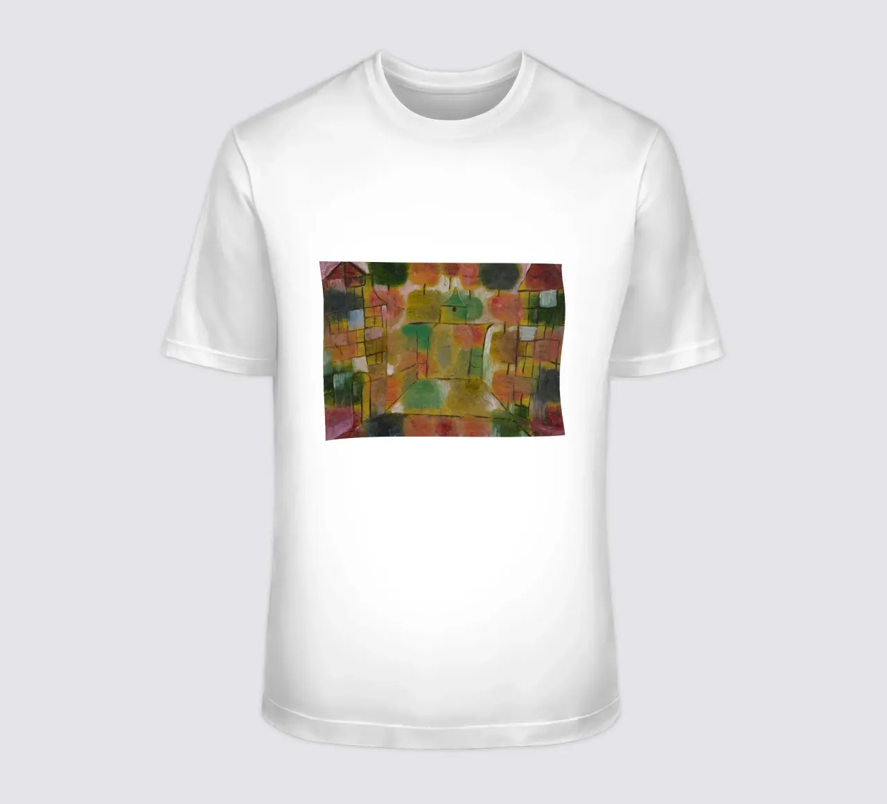 Paul Klee - Arbre et architecture : Rythmes 1920 t-shirt de Wirla
