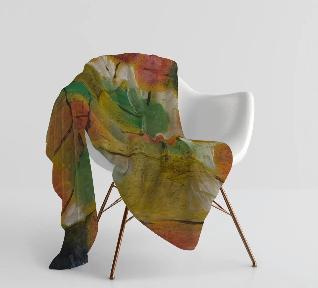 Paul Klee – Tree and Architecture: Rhythms 1920 fleece blanket by Wirla