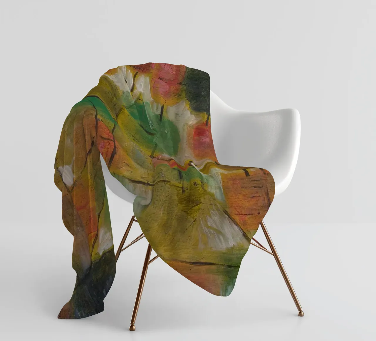 Paul Klee – Tree and Architecture: Rhythms 1920 fleece blanket by Wirla