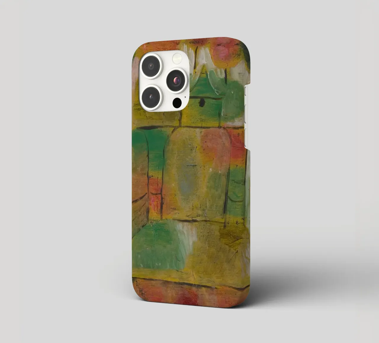 Paul Klee – Tree and Architecture: Rhythms 1920 iphone case by Wirla