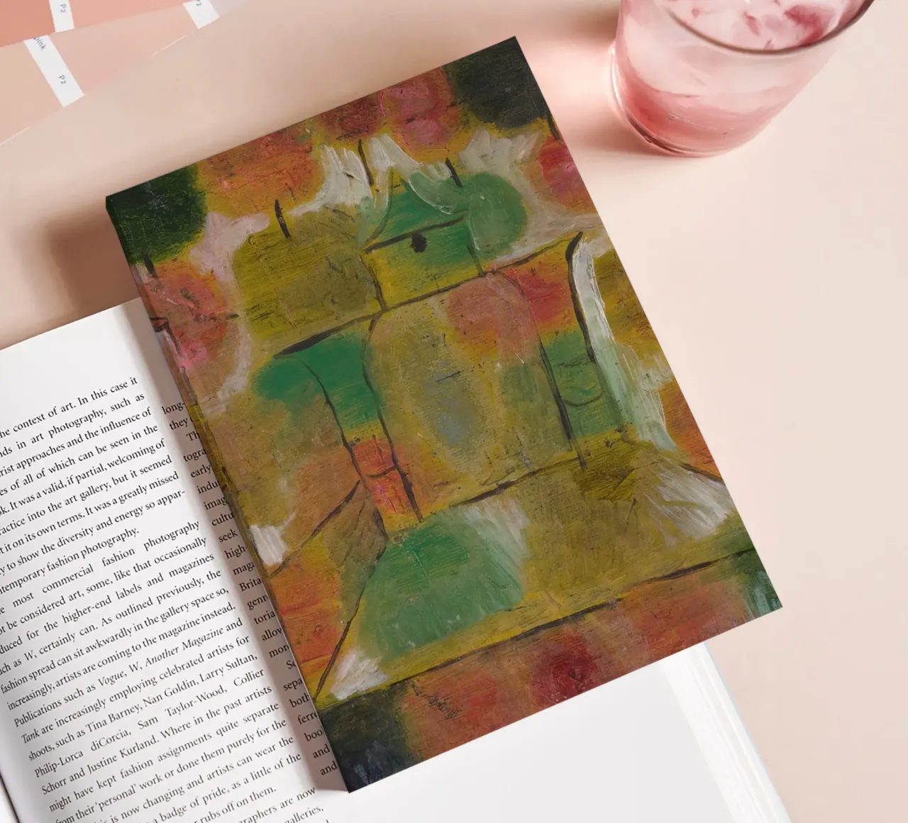 Paul Klee – Tree and Architecture: Rhythms 1920 notebook by Wirla