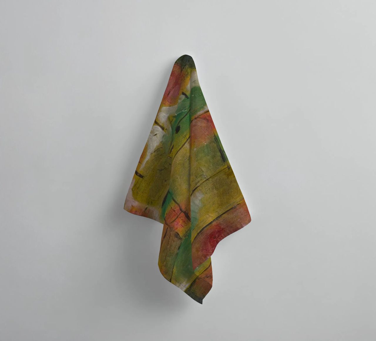 Paul Klee – Tree and Architecture: Rhythms 1920 towel by Wirla