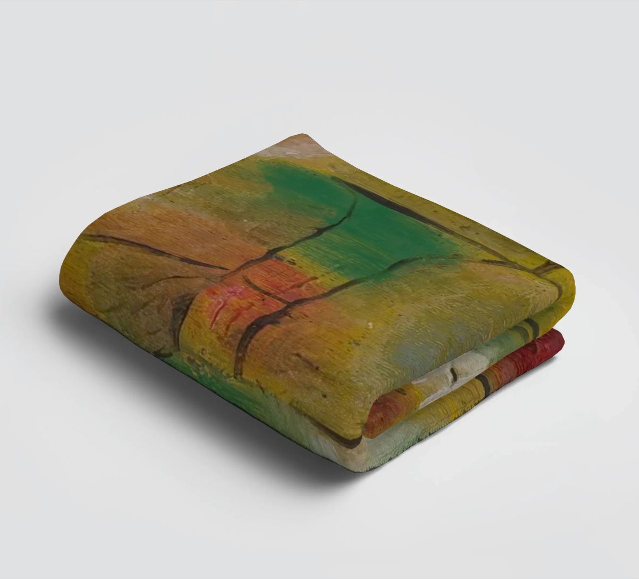 Paul Klee – Tree and Architecture: Rhythms 1920 towel by Wirla
