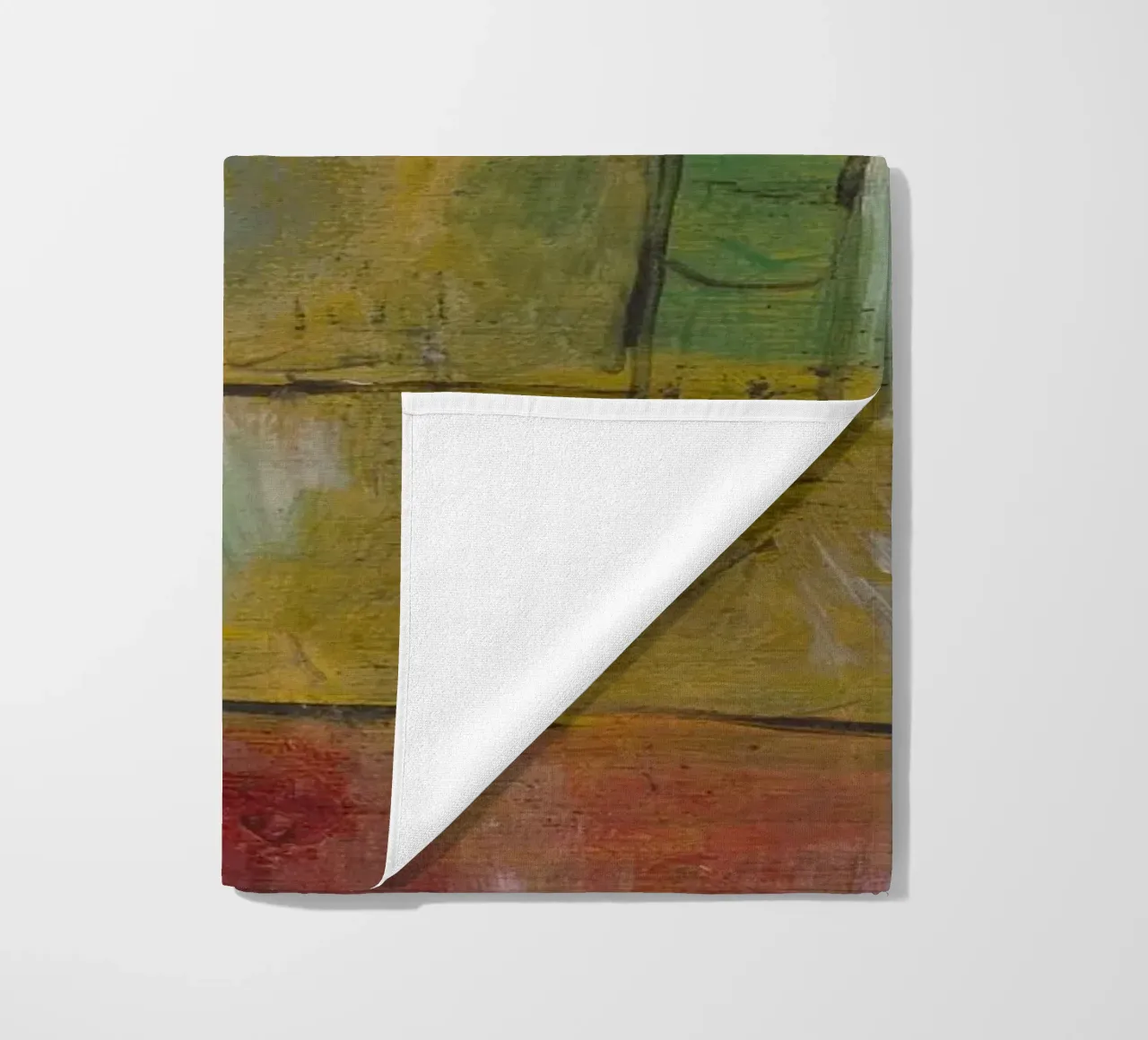 Paul Klee – Tree and Architecture: Rhythms 1920 beach towel by Wirla