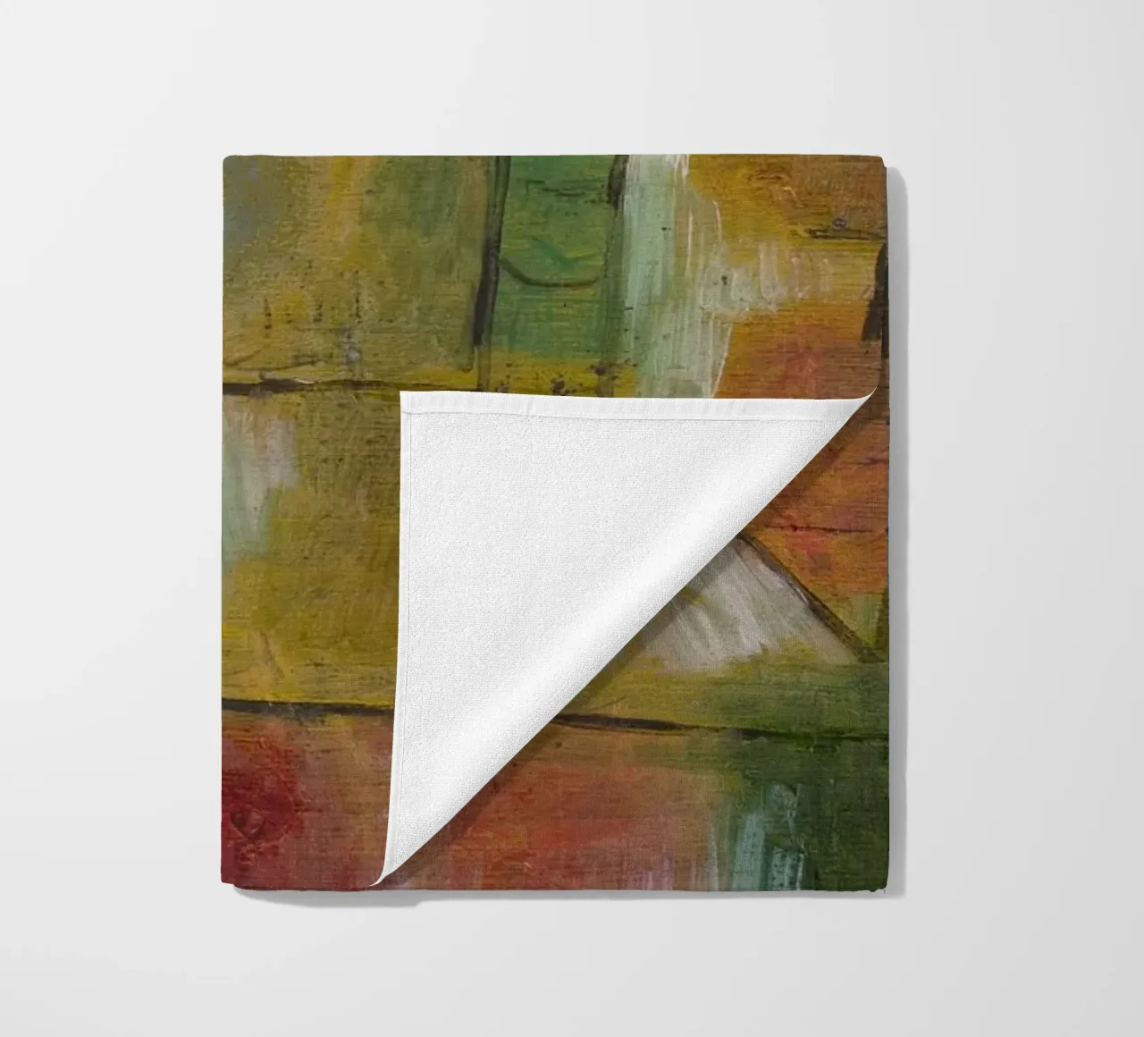 Paul Klee – Tree and Architecture: Rhythms 1920 beach towel by Wirla