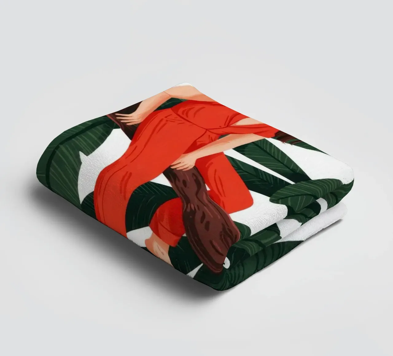 Compagnonnage de l'arbre tranquille serviette de bain de Murni Strokes