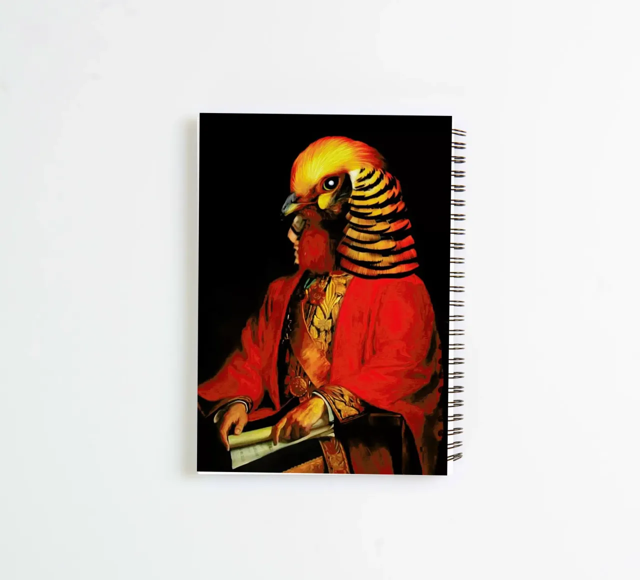 Dominique spiral notebook by Tein Lucasson