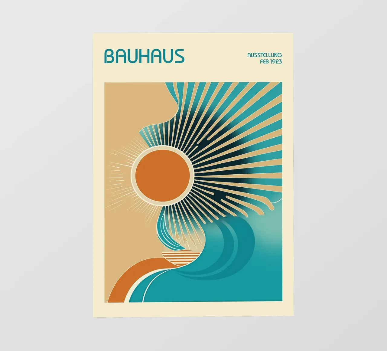 Bauhaus telo in pvc da Dale Edward YoungJr
