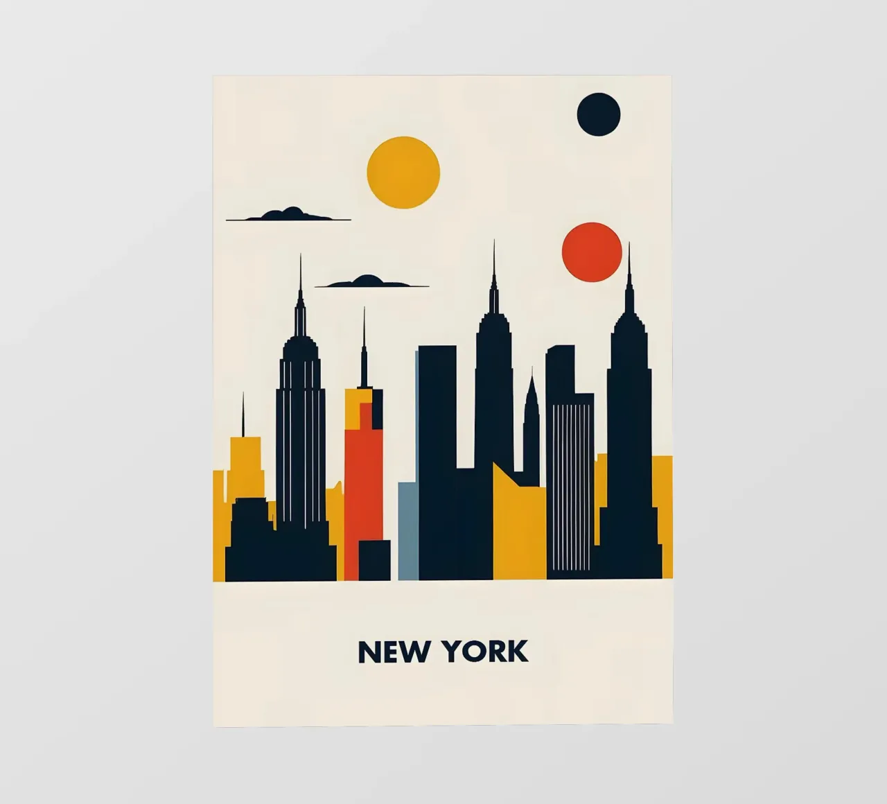 Bauhaus New York telo in pvc da Dale Edward YoungJr