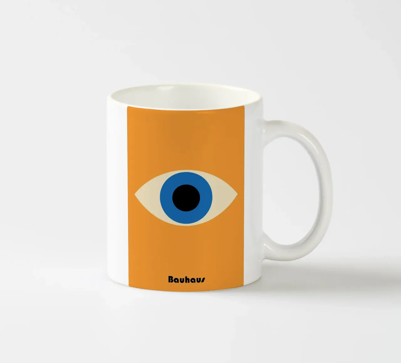 cerchio dell'occhio bauhaus iris tazza in ceramica da Dale Edward YoungJr