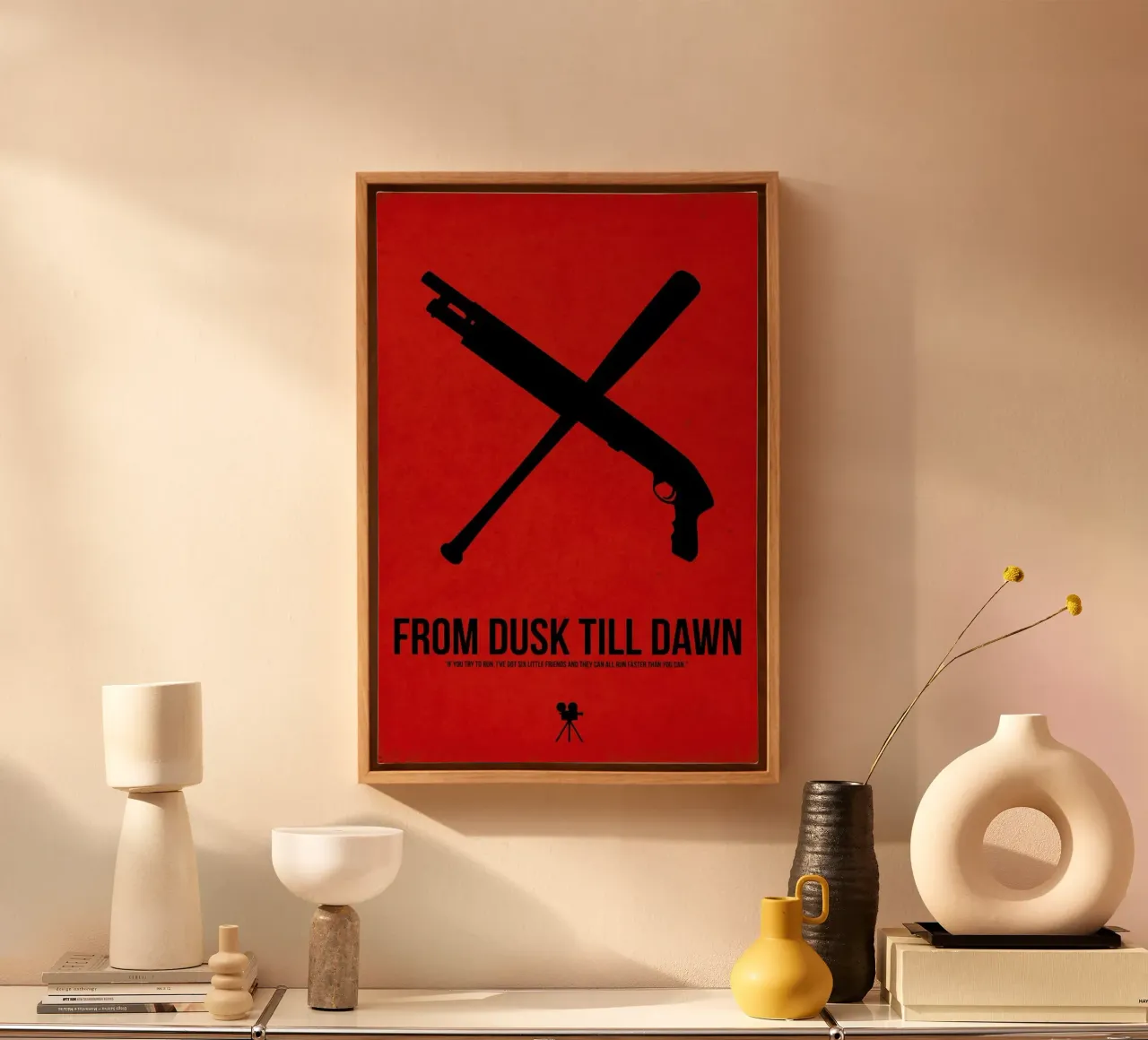 From Dusk Till Dawn tela con Cornice a cassetta da Naxart