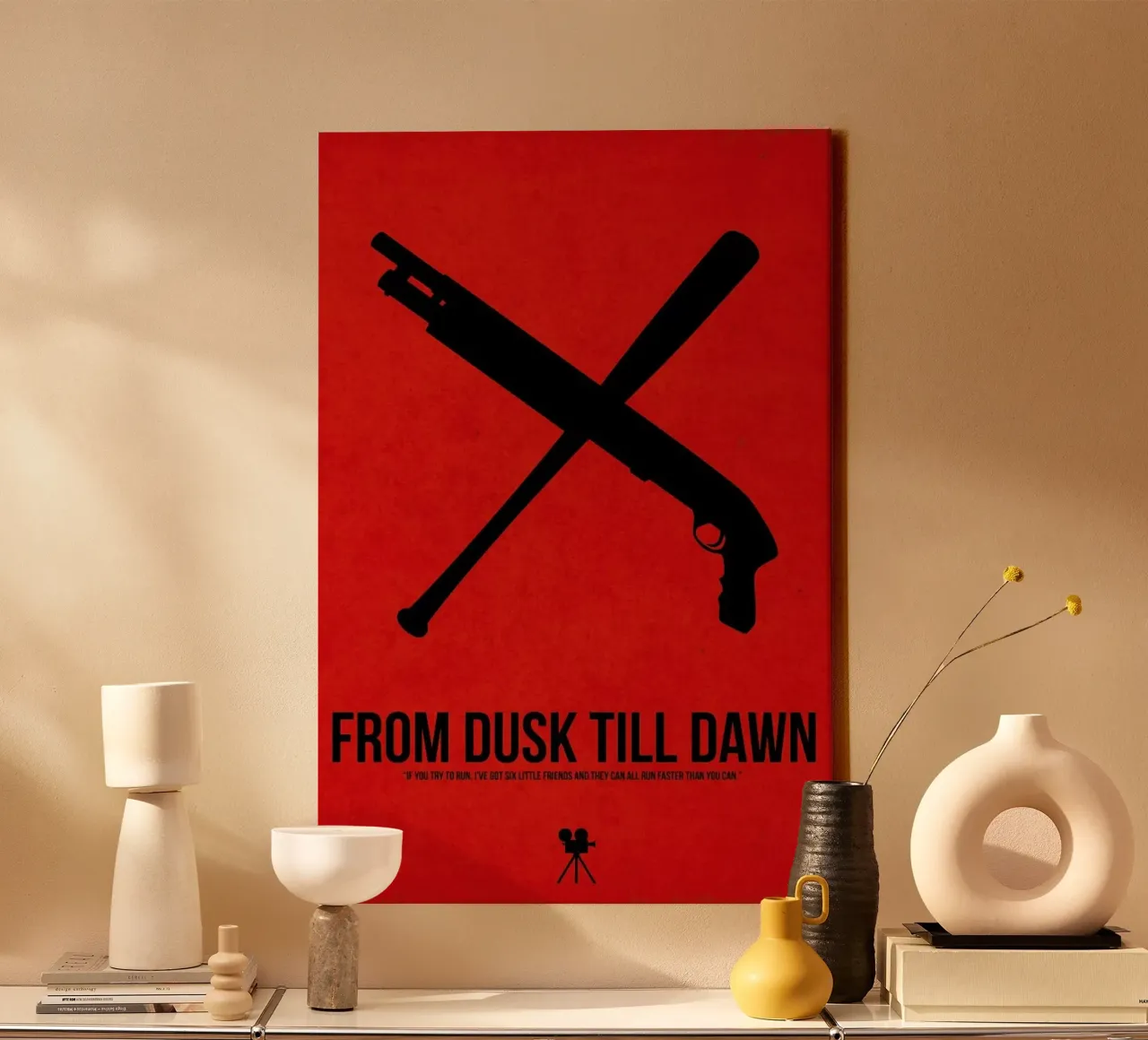 From Dusk Till Dawn tela con Cornice a cassetta da Naxart