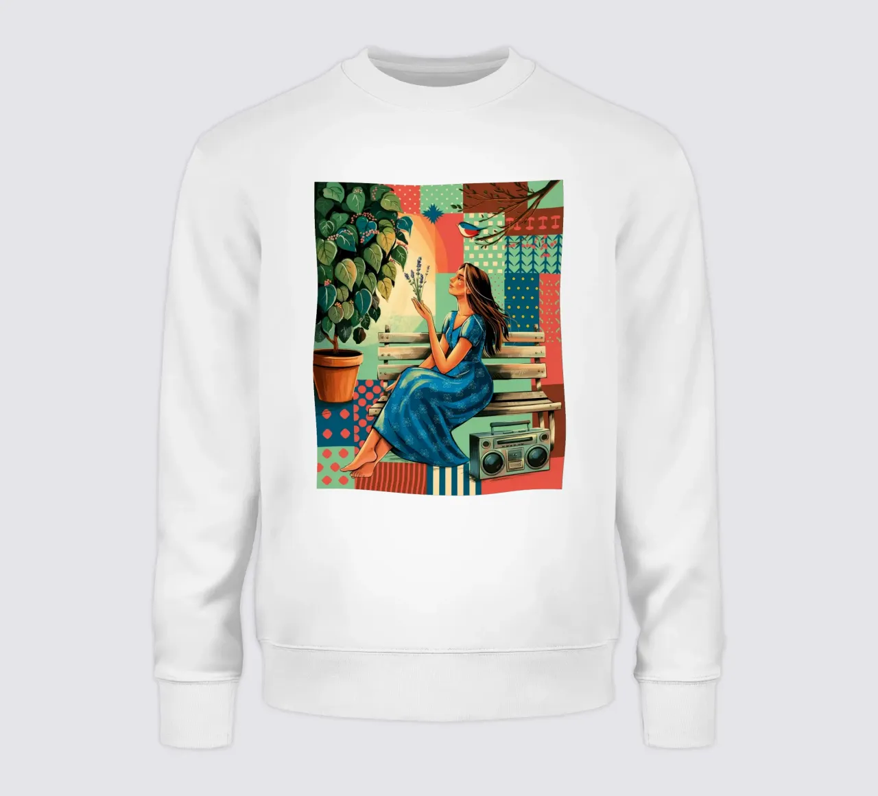 Ispirazione illuminata felpa da Murni Strokes